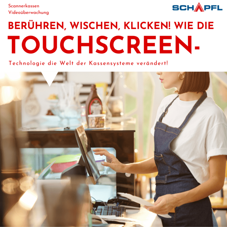 Kasse Berühren wischen klicken